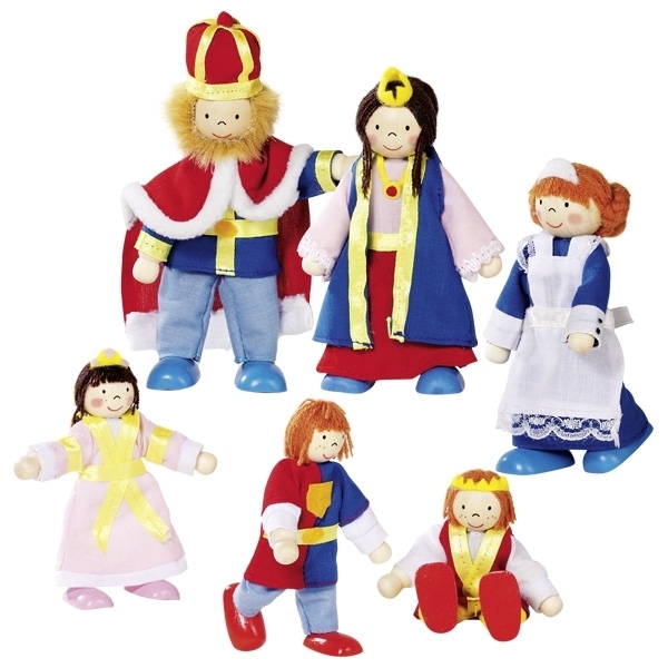 Goki Puppenhaus-Puppen Königsfamilie 