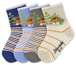 Gr.17/18 - indigo - Baby Kinder Söckchen Motiv Socken Tiger Sterntaler 8321408 -F04