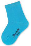Gr.17/18 - azur - Pure Colour Socken Söckchen Sterntaler 8501400