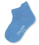 Gr.17/18 - azurblau - Pure Colour Sneaker Socken Söckchen Sterntaler 8511410