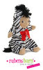 Rubens Ark Puppe - Zebra - rubens barn 90033