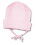 Gr.43 - rosa - Mütze mit Größenregulierungsband Sterntaler Winter 4501400 -K2000