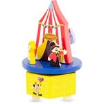 Spieluhr Zirkus aus Holz - music box Merry go round Circus Ulysse 3929