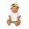 Rubens Baby Puppe - Flo - rubens barn Babypuppe 45cm