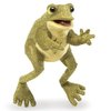 Folkmanis Handpuppe Lustiger Frosch funny frog 30cm 3033 -FM35