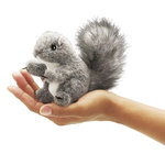 Folkmanis Fingerpuppe  Eichhörnchen,  grau - Mini Grey Squirrel 2648