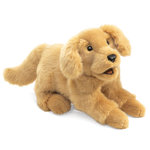 Folkmanis Handpuppe Golden Retriever Baby - Golden Retriever Puppy 2862  -FM05