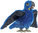 Folkmanis Handpuppe Blauer Papagei - Blue Macaw 3060