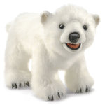 Folkmanis Handpuppe Eisbärenjunges - Polar Bear Cub 3041