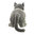 Folkmanis Handpuppe Schnurrende Katze - Purring Cat 3113