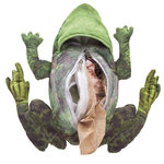Folkmanis Handpuppe Metamorphose Frosch - Frog Life Cycle 3115