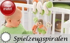 Sterntaler Spielzeug Spirale zum Befestigen am Laufgitter oder Babybett