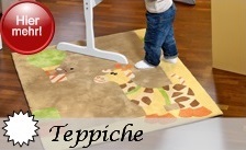 Sterntaler Teppiche 120x120cm fürs Kinderzimmer im tollen Serienmotiv